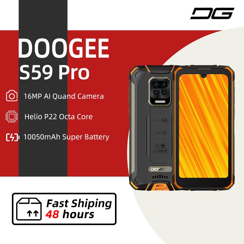 DOOGEE S59 Pro Ʈ  10050mAh  ͸ IP68/I..